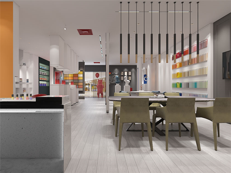 傳統門(mén)店展廳